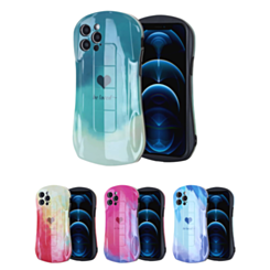 iPhone 12 Pro Be Loved Heart Pattern Silicone Case