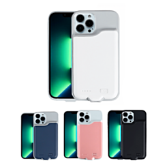 iPhone 12 Pro Max Portable Soft Rubber Slim Protective Charging Case 5500mAh