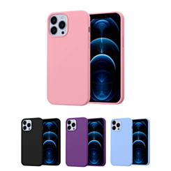 iPhone 13 Mini Soft Solid Silicone Case (Full Buttom Cover)