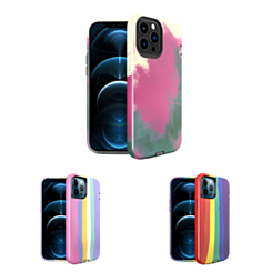 iPhone 13 Pro Max Thinner Heavy Duty Rainbow Case