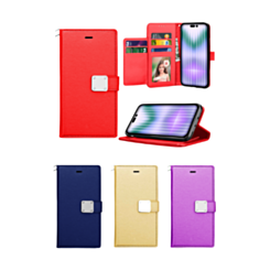 iPhone 14 Pro Max Elegant Leather Wallet Case