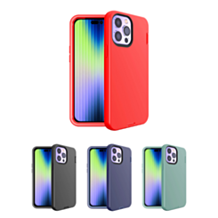 iPhone 14 Pro Max Silicone Design Heavy Duty Case