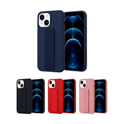 iPhone 14 Plus / 15 Plus Hand Strap Vertical Magnetic Kickstand Case