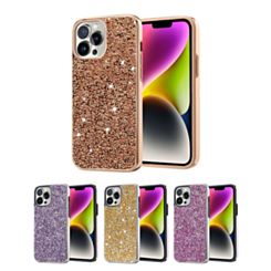 iPhone 15 Pro Bling Diamond Dual Layer Protection Case