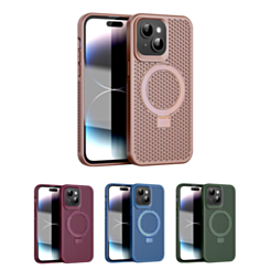 iPhone 15 Pro Heat Dissipation Case with Kickstand