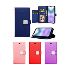 iPhone 15 Pro Max Elegant Leather Wallet Case