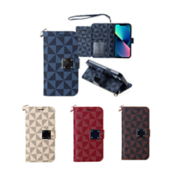 iPhone 15 Pro Max Leather Wallet Case with Card Slot
