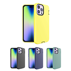 iPhone 15 Pro Silicone Design Heavy Duty Case