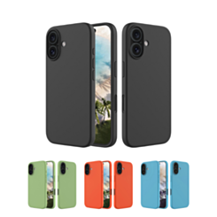 iPhone 16 Plus Soft Solid Silicone Case (Full Buttom Cover) (Only Ground Shipping)