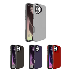 Shock Absorption Protective Dual Layer Case for iPhone 16 Plus (Only Ground Shipping)