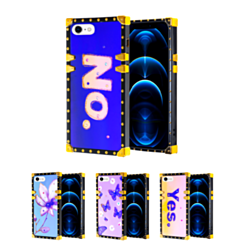 iPhone 7G / 8G / SE 2020 Square Case with Blue Light Design