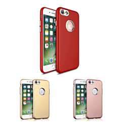 iPhone 7G / 8G / SE 2020 Super Slim TPU Case with Metal Desing Border