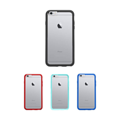 iPhone 8P / 7P / 6sP / 6P Acrylic Symmetry Dual Layer Transparent Case