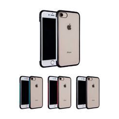 iPhone 8P / 7P / 6sP / 6P Shockproof Transparent Soft Gel TPU Case