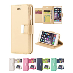 iPhone 8P / 7P Design Wallet with Extra Pocket Case