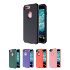 iPhone 8P / 7P Silicone Design Heavy Duty Case