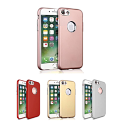 iPhone 8P / 7P Super Slim TPU Case with Metal Design Border
