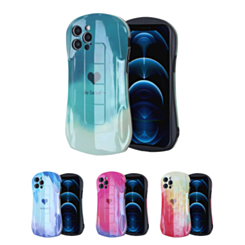 iPhone XR Be Loved Heart Pattern Silicone Case