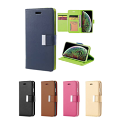 iPhone XR Design Wallet with Extra Pocket Case