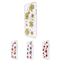 iPhone XR Real Flower Silicone Case