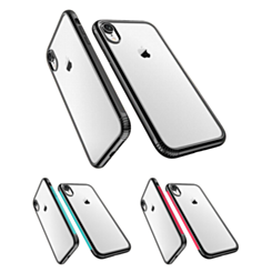 iPhone XR Shockproof Transparent Soft Gel TPU Case