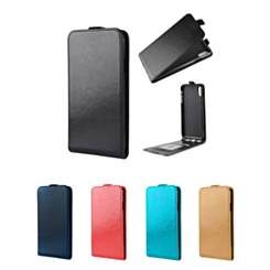 iPhone XR Vertical Leather Wallet Case