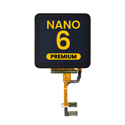 LCD Assembly for iPod Nano 6 (BLACK) (Premium)