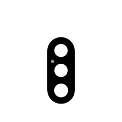 Purchase the Back Camera Lens with Adhesive for iPhone X, Pack of 10.
