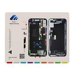 Magnetic Screw Mat for iPhone X (Not Returnable)