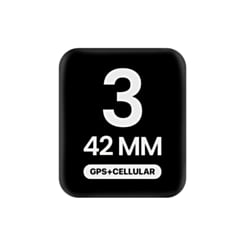 OLED Assembly for iWatch Series 3 (42mm) (GPS & Cellular Version) (OEM Pull A Grade)