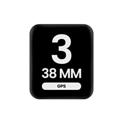 OLED Assembly for iWatch Series 3 (38mm) (GPS Version) (OEM Pull A Grade)