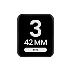 OLED Assembly for iWatch Series 3 (42mm) (GPS Version) (OEM Pull A Grade)