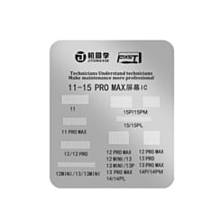 JITONGXUE Screen IC Cable Protection Planting Tin Mesh For iPhone 12PM / 13P / 13PM / 14P / 14PM / 15P / 15PM (Not Returnable)