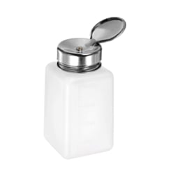 Down Liquid Dispenser Pump Dispenser Bottle (200 ml) White