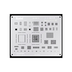 Grab wholesale deals on the Kaisi A13 2D BGA reballing stencil for iPhone 8, 8 Plus, and X with A11 chip. This item is not returnable.