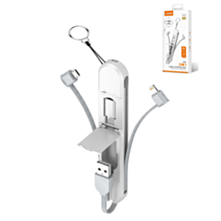 LDNIO LC130 3in1 Travel Charging Cable Set (Only Ground Shipping)