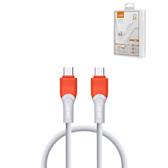 LDNIO LC601 USB C-C Charging Cable (ORANGE) (3ft) (100W) (Only Ground Shipping)