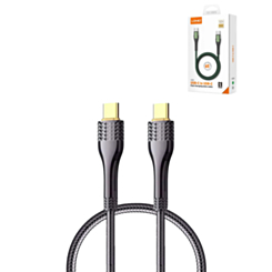 LDNIO LC651c USB C-C Fast Charging Cable (3ft) (100W) (GRAY) (Only Ground Shipping)