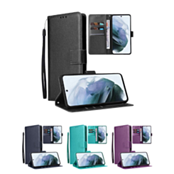 Leather Wallet Case with Card Slot for Galaxy S24 / S25 (Only Ground Shipping)