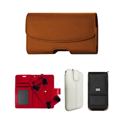 Leather Pouch Cases - 4.5" - 6.0"