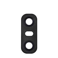 LG G6 Back Camera Lens with Adhesive (Glass Only) (BLACK)