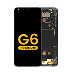 LCD Assembly with Frame for LG G6 (H870) (BLACK) (Premium)