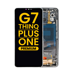 LCD Assembly with Frame for LG G7 ThinQ / G7+ ThinQ / G7 One (BLACK) (Premium)