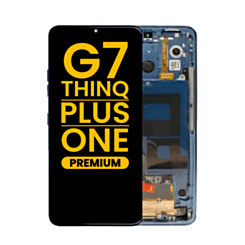 LCD Assembly with Frame for LG G7 ThinQ / G7+ ThinQ / G7 One (BLUE) (Premium)