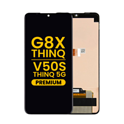 LCD Assembly without Frame for LG G8X ThinQ / V50S ThinQ 5G (BLACK) (Premium)