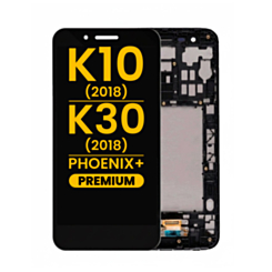 LCD Assembly with Frame for LG K30 / K10 (2018) / Phoenix Plus (BLACK) (Premium)