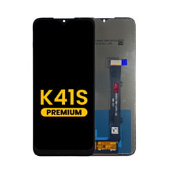 LCD Assembly without Frame for LG K41s (BLACK) (Premium)