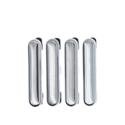 Hard Buttons (Power / Volume) for LG Stylo 6 / K71 (Silver) (4 Piece Set)