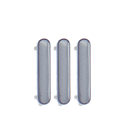Hard Buttons (Power / Volume) for LG Stylo 7 (Silver) (3 Piece Set)