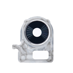 Back Camera Lens with Bracket for LG Velvet (White)
